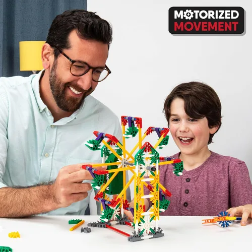 Vista 11 de K'NEX - Set motorizado Power & Play, 529 piezas, construcción STEM, set de construcción para niños, a partir de 7 años