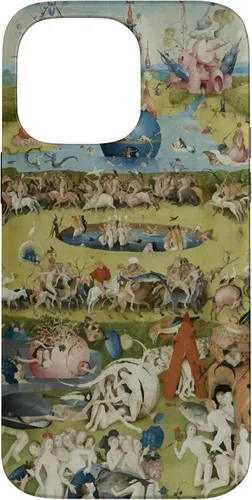 Vista 21 de Hieronymus Bosch - Carcasa para iPhone 17, diseño de jardín de las delicias terrenales
