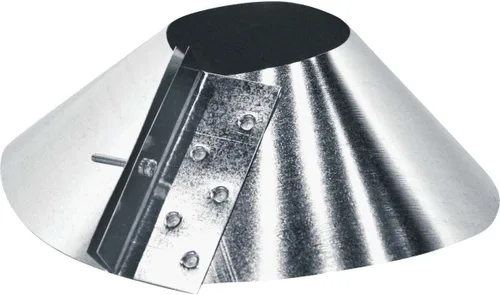 Vista 3 de Estados Unidos HDW/U S HA Collar de tormenta galvanizado, 8