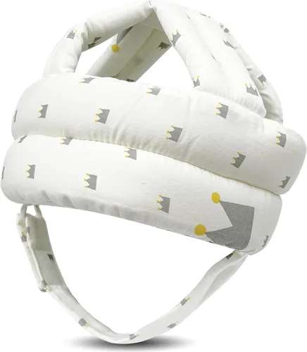 Vista 22 de Protector de cabeza de bebé para gatear caminando, casco de bebé ajustable sin golpes y cojín suave, gorra de seguridad infantil para niños que