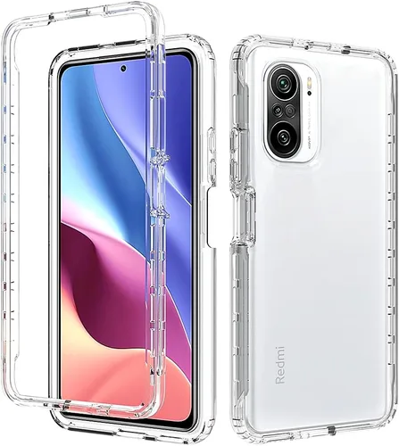 Vista 99 de Pzwoxukhov Funda para Xiaomi Poco M3 M2010J19CG M2010J19CI Caso, alta transparencia, color degradado, funda de absorción de impactos anticaída
