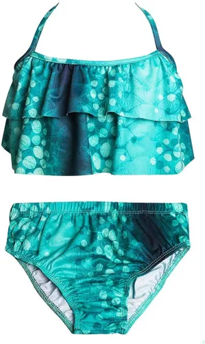 Vista 5 de GALLDEALS - Conjunto de bikini de princesa con mono de 7 a 8 años