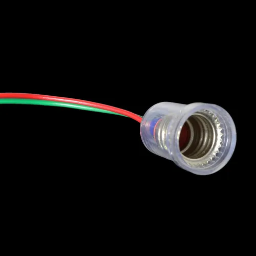 Vista 4 de 10 Uds. E10 Lámparas base LED de montaje en tornillo pequeño soporte de luz base portalámparas con enchufe de alambre para circuito accesorios