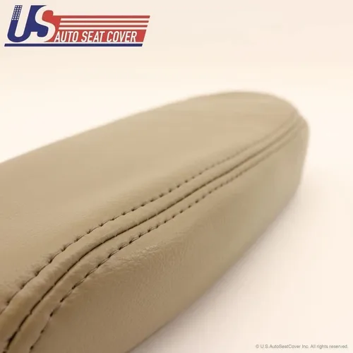 Vista 2 de Funda para reposabrazos Ford F-350 Lariat, 1999, 2000, 2000, 2001, 2002, 2003, 2004, 2005, 2006, 2007, color marrón