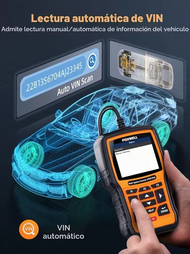 Vista 8 de FOXWELL NT510 Elite OBD2 escáner apto para herramienta de diagnóstico Porsche, lector de códigos de control bidireccional de sistema completo