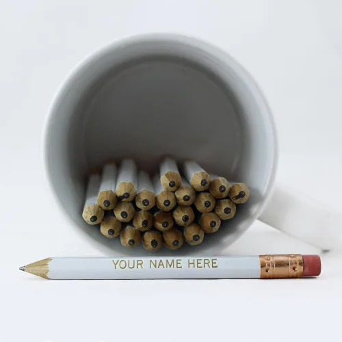 Vista 9 de ezpencils - Lápices de golf negros personalizados con punta - 24 paquetes - ** PERZONALIZACIÓN GRATIS **