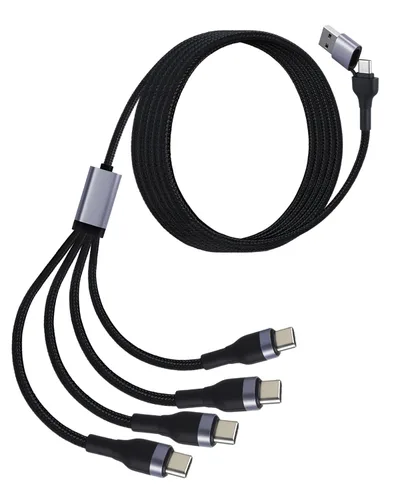 Vista 9 de UCEC Cable de carga doble micro USB Splitter que alimenta hasta dos dispositivos micro USB a la vez desde un solo puerto USB (paquete de 1)