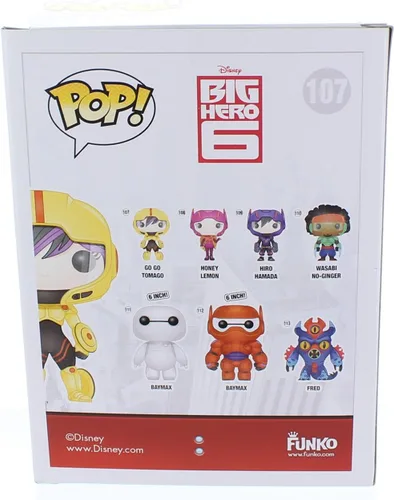 Vista 4 de Funko Pop! Disney: Big Hero 6-Go Go Tomago Figura de acción