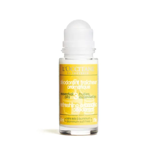 Vista 2 de L'Occitane Desodorante aromacológico sin sales de aluminio con 3 aceites esenciales. 1.60 fl oz