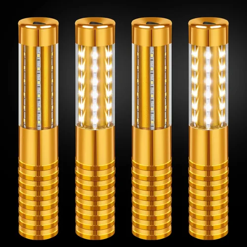 Vista 9 de 2 piezas LED estroboscópica luz de batón recargable servicio de botellas bengalas palo botella de champán reutilizable LED de mano para club