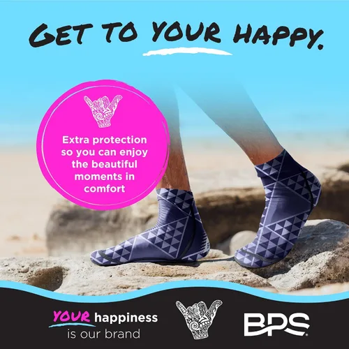 Vista 31 de BPS "Second Skin" - Calcetines de voleibol de playa ultra flexibles de secado rápido, calcetines de fútbol de arena, botines de deportes acuáticos