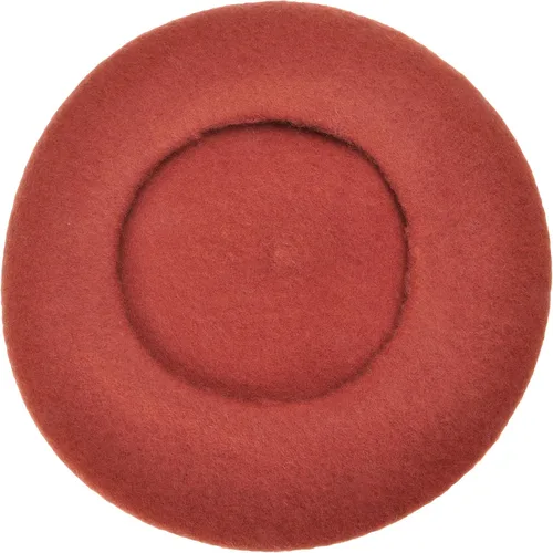 Vista 134 de ZLYC - Boina francesa de lana unicolor para mujeres y niñas