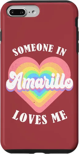 Vista 12 de Someone in Amarillo Loves Me City Heart Case for iPhone 17