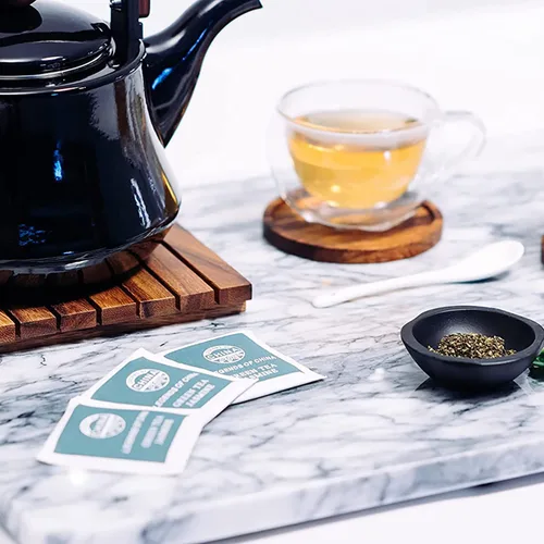 Vista 4 de Uncle Lees Tea Organic Legends of China - Té verde de jazmín 100 natural premium bolsas de té verde sabor fresco disfruta con miel té caliente