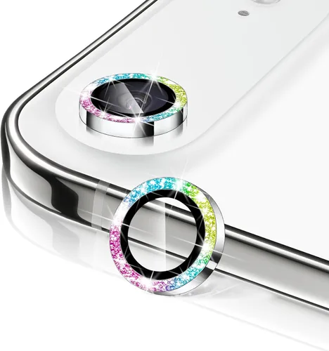 Vista 13 de Compatible con iPhone 13 Pro para iPhone 13 Pro Max, protector de lente de cámara antiarañazos, vidrio templado 9H, protector de cámara de metal a