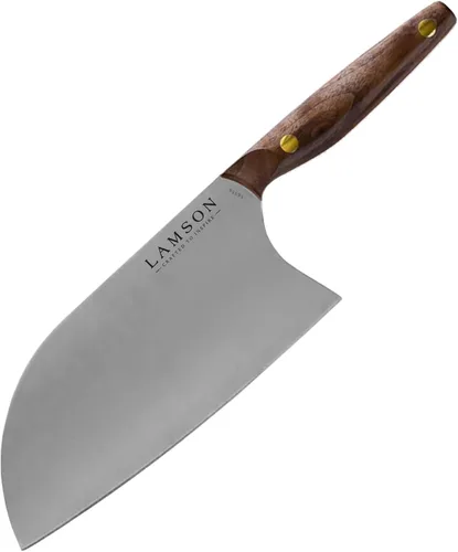 Vista 7 de Lamson Cuchillo chino Santoku vintage de 8 pulgadas (negro medianoche)