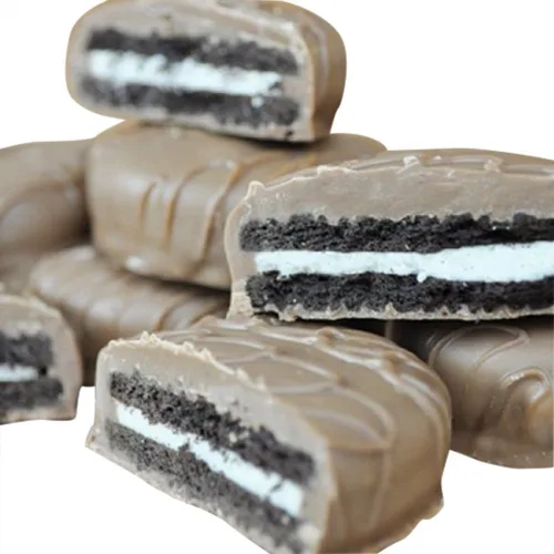 Vista 22 de Galletas Oreo bañadas en chocolate oscuro y con leche, de Philadelphia Candies