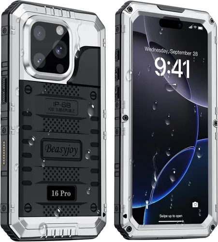 Vista 39 de Beasyjoy Funda para iPhone 12 - Impermeable, Grado Militar Resistente a Golpes con Protector de Pantalla Integrado, Protección Completa del Cuerpo