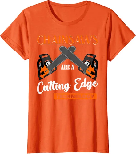 Vista 16 de Camiseta de motosierra broma motosierra, Negro