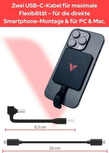 Vista 4 de Verbatim Snapback SSD UltraSlim 1TB, Magsafe, External Hard Drive, Supports Apple ProRes 4K, USB 3.2 Gen 2x2, up to 2050MB/s Read/Write, External