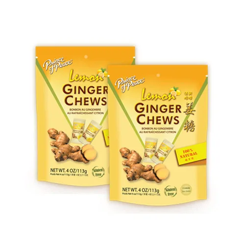 Vista 3 de Prince of Peace - Caramelo de jengibre 100 % natural (masticable), 2.2 libras