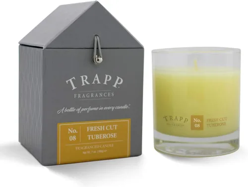 Vista 6 de Trapp Signature Home Collection No. 10 - Vela aromática vertida (aroma a hierbalimón y verbena), 7 onzas