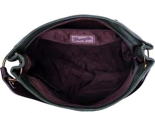 Vista 61 de Wrangler Hobo - Bolsas para mujer de cuero vegano con asa superior, bolsos de hombro y bolsos