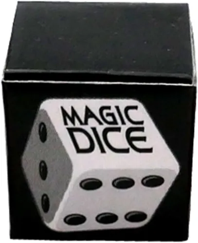 Vista 3 de Magic Makers Dados mágicos de cristal rojo acrílico
