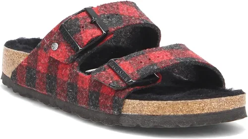 Vista 66 de Birkenstock Sandalias unisex Arizona con plantilla suave para adultos Lima activa