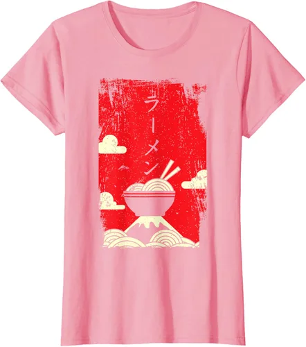 Vista 16 de Ramen Noodles Camiseta de arte japonés, Negro