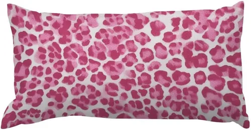 Vista 19 de Funda de almohada con estampado de leopardo negro, funda de almohada de piel de animal de 12 x 16 pulgadas, almohada decorativa para el hogar