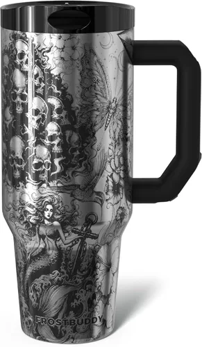 Vista 200 de Frost Buddy Thicc Buddy - Vaso aislado de 16 onzas (amor americano)