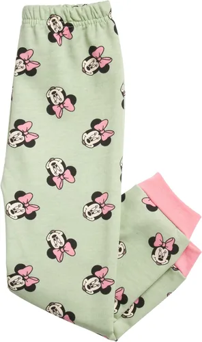 Vista 4 de Disney Conjunto de leggings de Minnie Mouse para bebé, sudadera y pantalones de forro polar (3M-7)