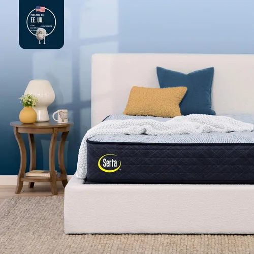 Vista 9 de Serta Perfect Sleeper - Colchón individual mejorado de 12 pulgadas, firme