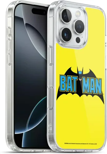 Vista 35 de Head Case Designs Funda de gel con licencia oficial de Batman DC Comics Bat Signal Logos [protección de grado militar] compatible con Apple iPhone 7