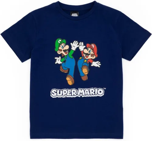 Vista 5 de SUPER MARIO Nintendo Pyjamas - Pijama corto para niños Luigi azul o rojo