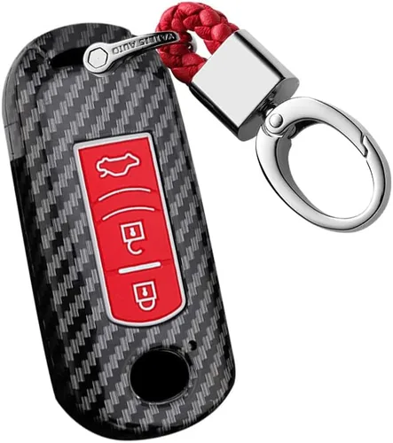 Vista 11 de ontto Funda para llave de coche con llavero para Mazda 2 3 5 6 2017 CX-4 CX-5 CX-7 CX-9 CX-3 CX 5 Accesorios