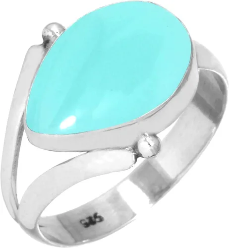 Vista 7 de Lapislázuli, cornalina, cristal, granate, pera, anillo hecho a mano de plata de ley 925, joyería de piedras naturales boho para mujer Cuarzo granate.