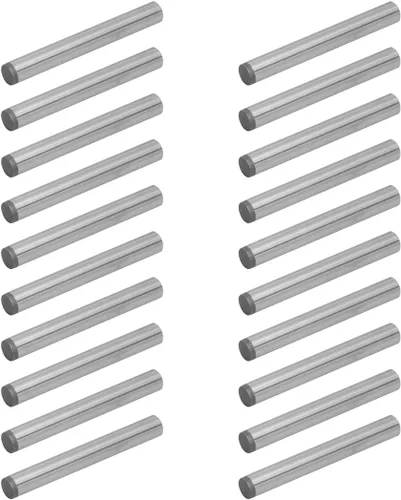 Vista 12 de POWERTEC 71474 Pasadores de acero endurecido de 1/2 pulgada, tratados térmicamente y con forma precisa para una alineación precisa, paquete de 4