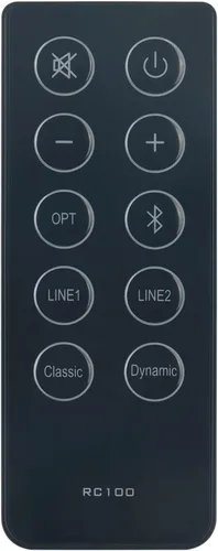 Vista 4 de ALLIMITY RC100 - Control remoto reemplazado para Edifier Bookshelf Altavoz multimedia R2000DB