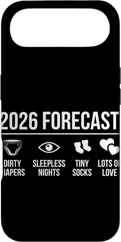 Vista 27 de Funny New Parents Future Mom Dad to Be 2026 Expecting Couple Case for iPhone 17