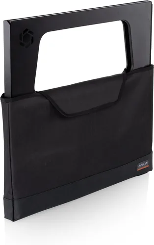 Vista 6 de PICNIC TIME X-Grill 2.0 - Parrilla portátil, barbacoa de carbón para campamento (negro)