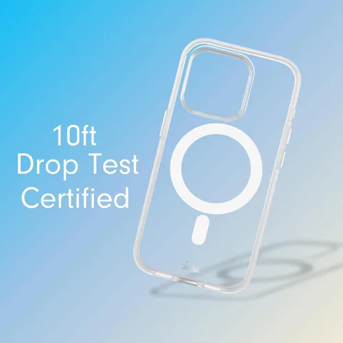 Vista 2 de Sonix Funda para iPhone 15 Pro Compatible con MagSafe Probada contra caídas de 10 pies Transparente