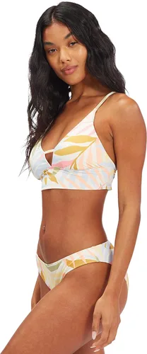 Vista 4 de Billabong Camiseta de bikini clásica con cuello en V para mujer