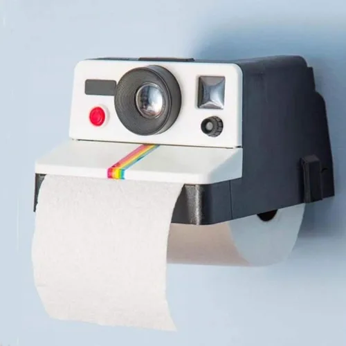 Vista 7 de Retro Cámara Titulares de Papel Higiénico Hogar Higiénico Deco Caja de Pañuelos