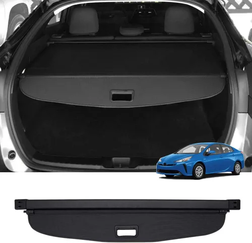 Vista 62 de Powerty - Cubierta de carga para Toyota RAV4 2013-2018, accesorios de cuero