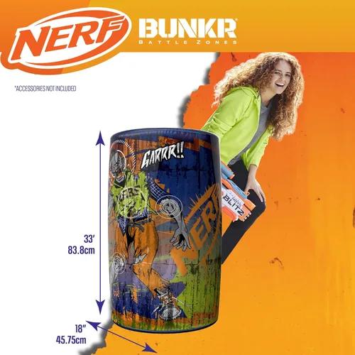 Vista 6 de NERF BUNKR Zombie Last Stand Inflatable Battle Zone
