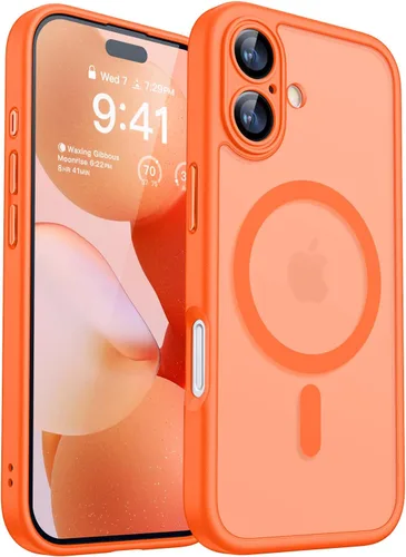 Vista 22 de CANSHN Funda magnética compatible con iPhone Air (6.5 pulgadas), mejorada [protección completa de la cámara] [compatible con Magsafe]