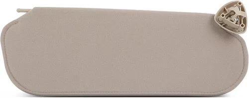 Vista 29 de Visor de sol para pasajero derecho gris sin techo solar para 2002-2005 para Dodge para Ram 1500, 2003-2005 para Dodge para Ram 2500, 2003-2005