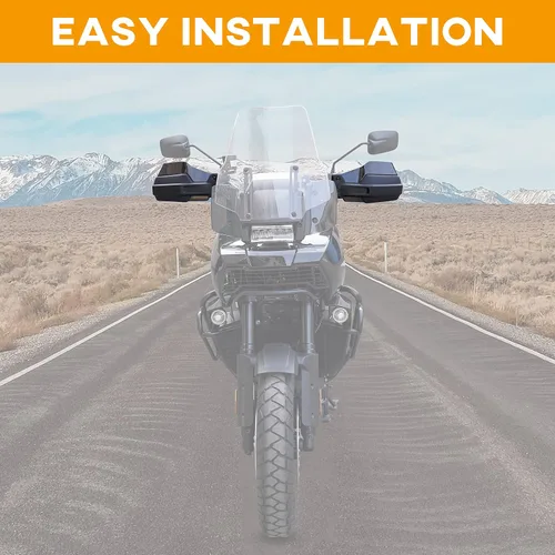 Vista 5 de Protector de manos para Pan America 1250, protector de mano para Harley Pan America 1250/1250 Special 2021-2024 (2 unidades)